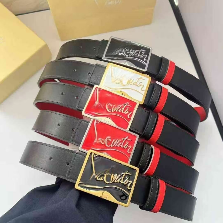 Designer belt Fashion mens belt business luxury belt mens womens color gold and silver glossy buckle 4.0cm belt Hot selling waist belts for men wome