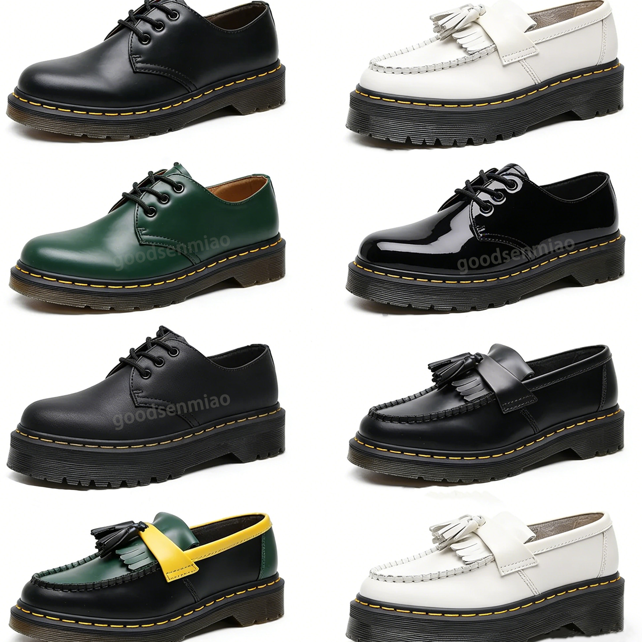 2026 designer shoes real leather marteen boot for men women martins boot sandals smooth black bottom sneakers ankles classic outdoor Four seasons st