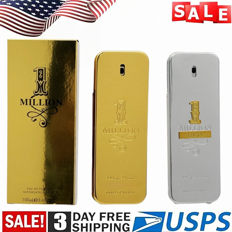 Fast Delivery in The US New Men Cologne Sexy Fragrance Spray Eau De Parfum Million EDP Perfume Parfums 6e5-image-1099460307