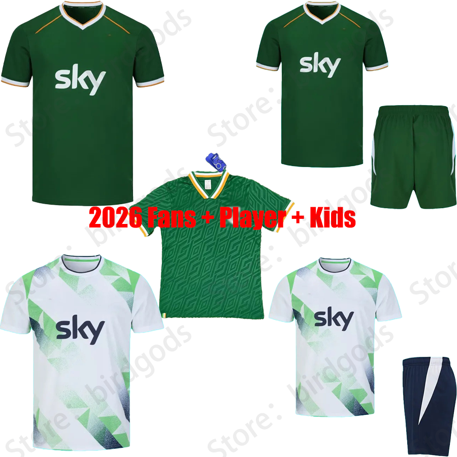 2026 republic soccer jerseys shirts RARROTT KEANE 26 football Home Away Third Kids LS Special socks Fans Player Mens Womens Kit uniform