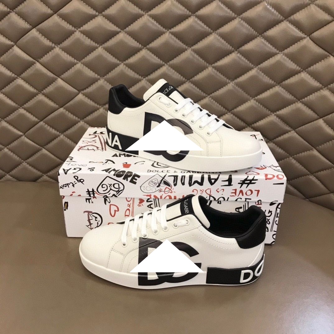 designer D Shoes G Brand White Leather Sneakers Fashion Letter Print Athletic Casual Shoes Breathable Lace-up Men's Shoes 2026 Genuine Leather