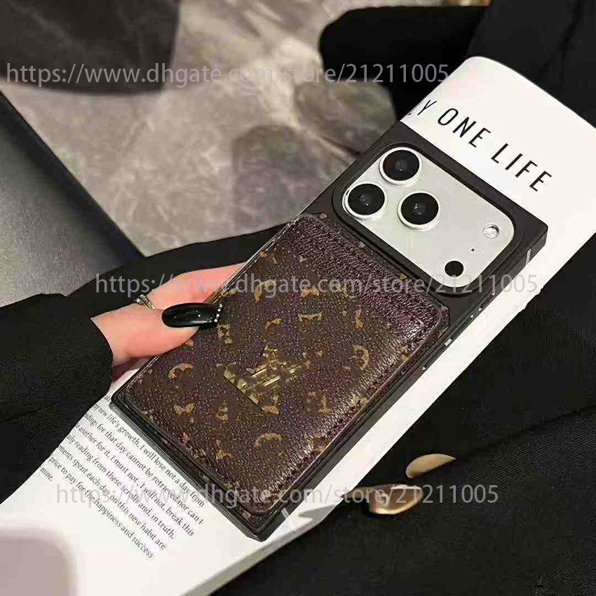 1v phone case for iPhone 17 16 15 14 13 Pro Max 16Pro Classic Printed Pattern phone case magnetic 17Promax cover 15promax 14promax Square Bezel Gold
