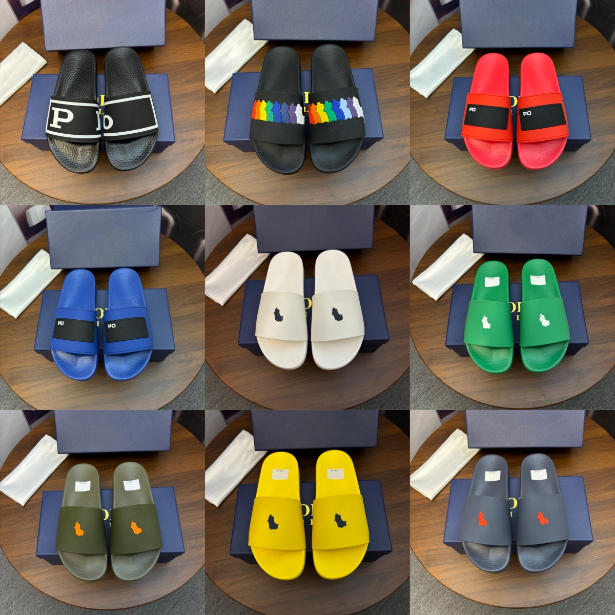 designer sandals New -Fashion MenroomEVA Soft outdoor Home Flip Flops Slides Non-slip Summer Beach Men Shoes Size 38-46