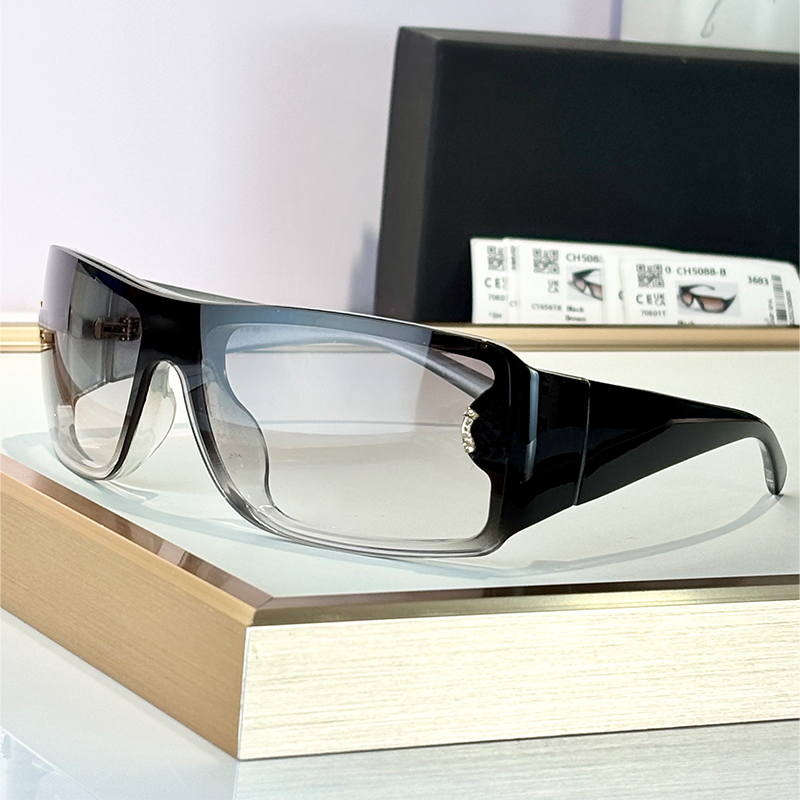 Sunglasses for Women Mirror Quality CH5088 Luxury Oversize Glasses Case Outdoor UV Protection Designer Sunglasses Men