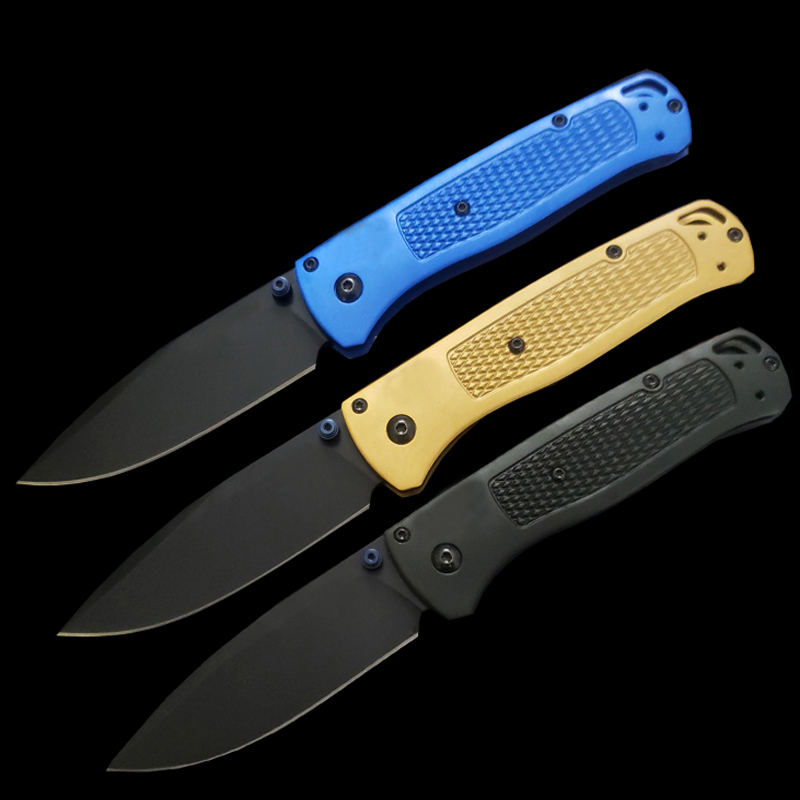 Aluminum Handle BM535 535-3 535BK Folding Knife Outdoor Camping Pocket EDC Tool KNIVES-image-528687911