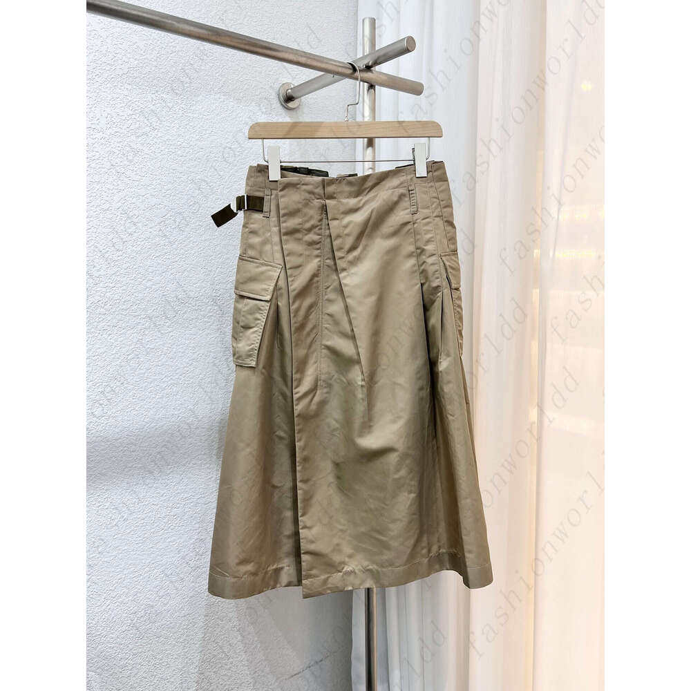 Designer skirt Women skirts brand long skirt fashion logo autumn travel casual nylon overskirt vacation designer for women Mar 23 542d