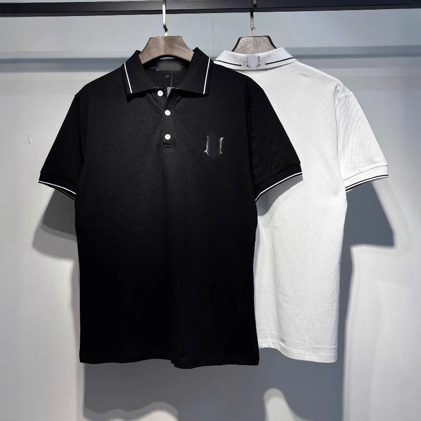 2026 Summer Men's Polos Fashionable Mens Womens Short sleeved Polo Shirt Exquisite Embroidery Business Leisure Breathable Versatile Top Tshi-image-1099229192