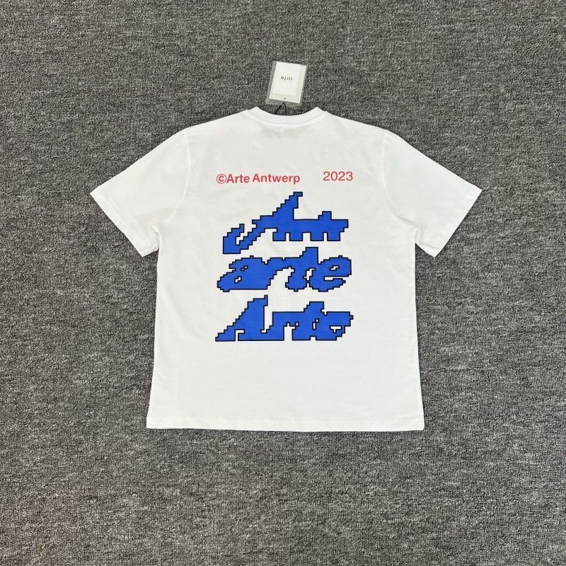 mens antwerp arte womens t shirts high street cotton mens letter print tshirt elements oversized luxury brand unisex streetwear tops clothing ffd