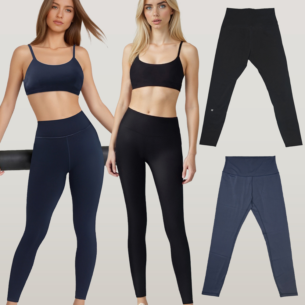 7/8 High-Waist Legging Quick Drying Yoga Pants With Sexy Lines Lifting Buttocks Sports Tight Pants Women's High Waisted Elastic Fitness Runn-image-1099247651