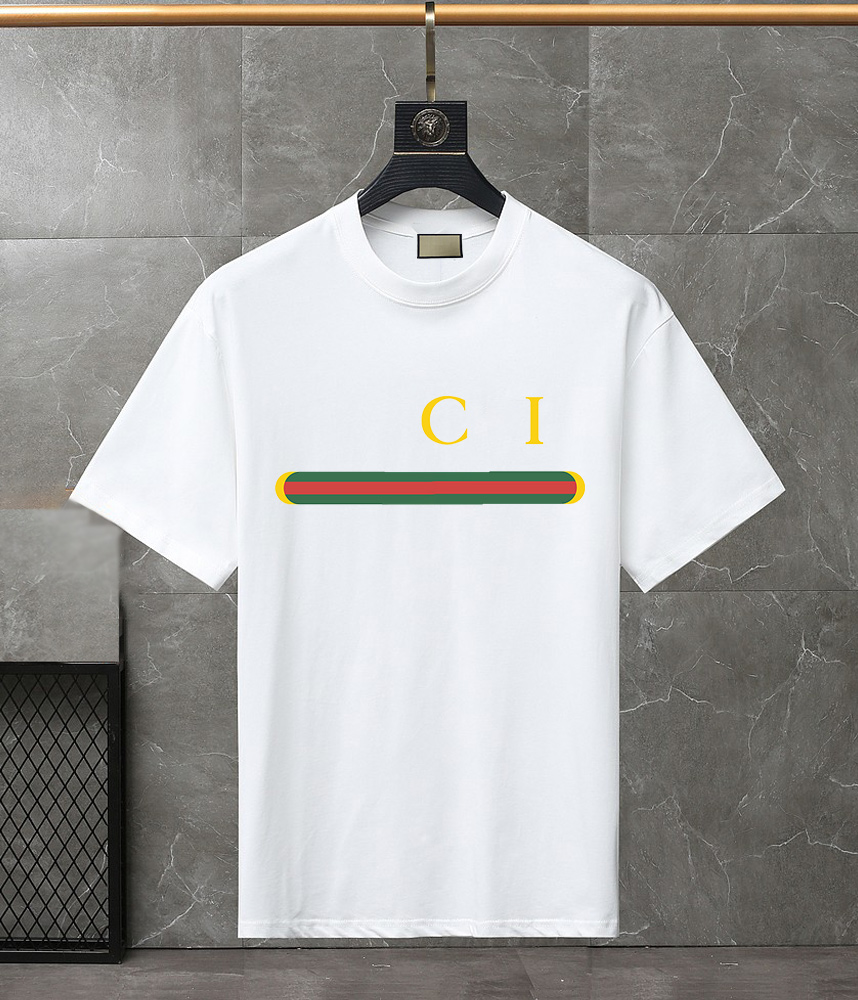 gg Tshirt Summer Fashion Mens Womens Designers T Shirts Long Tops Letter Cotton Tshirts Clothing Short Sleeve High Quality Clothes 33c