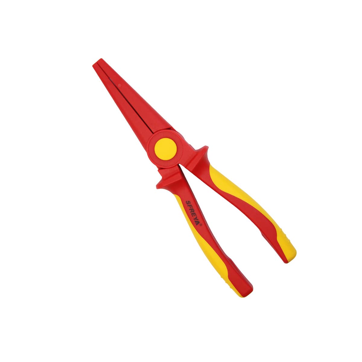 SFREYA F08027 Injection-molded Insulated Plastic Long Pliers High-voltage Resistant Industrial Light Weight Tool-image-1099261386
