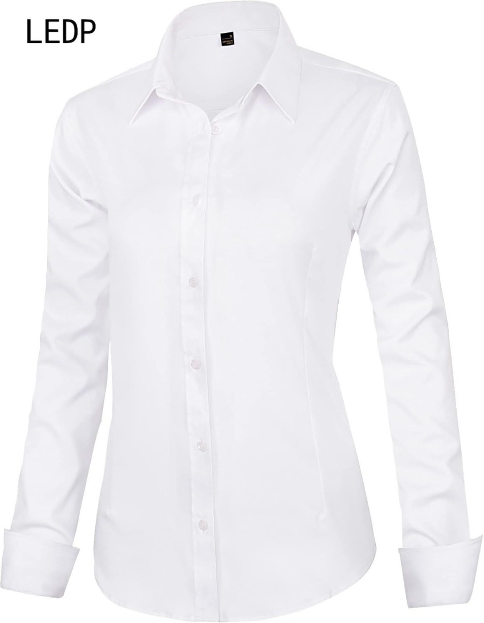 Chemise incurvée en soie glacée pour femmes, grande taille, motif en boucle fermée, respirante, série forestière relativiste, classe fermée, 2309