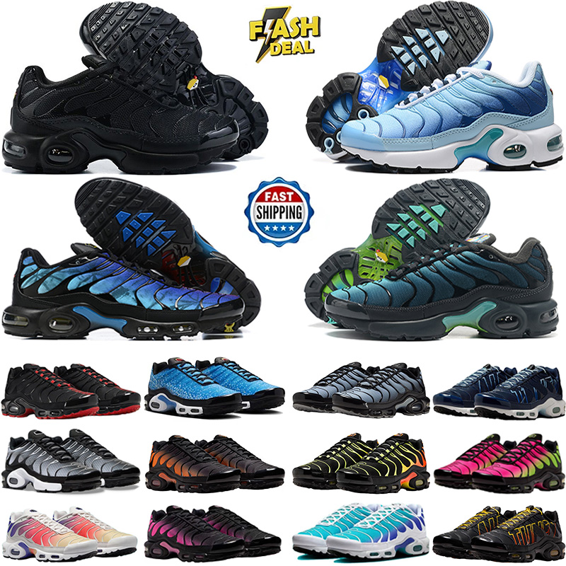 Designer TN 2.0 Kids Shoes Toddler Athletic Children Sneaker Triple White Black Gold Red Laser Blue girls boys children Outdoor trainer Sports EUR 2