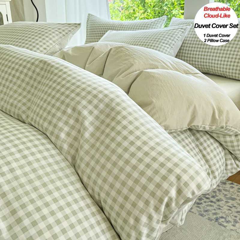 Ultra Soft Luxury Bedding Set - 3 Piece Duvet Cover Set with Pillowcases Hotel Quality Cozy and Breathable for All Season H260327-image-1099309901
