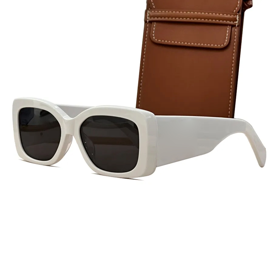 luxury 40282 designer sunglasses women men uv400 protective lenses square ladies famous brand original quality acetate plank frame simple popular-image-985022466