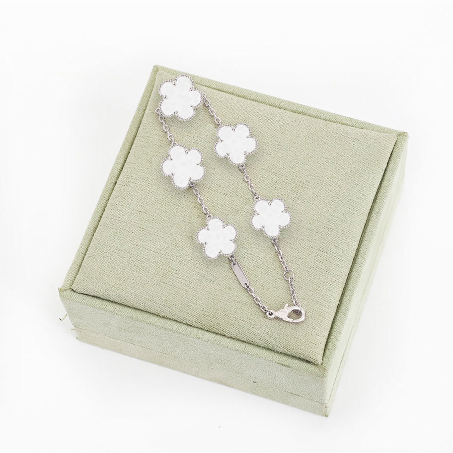 Bracelet de créateur Bracelet de luxe unisexe de haute qualité imprimé motif de fleurs mode bracelets de charme bijoux bracelet de mariage élégan