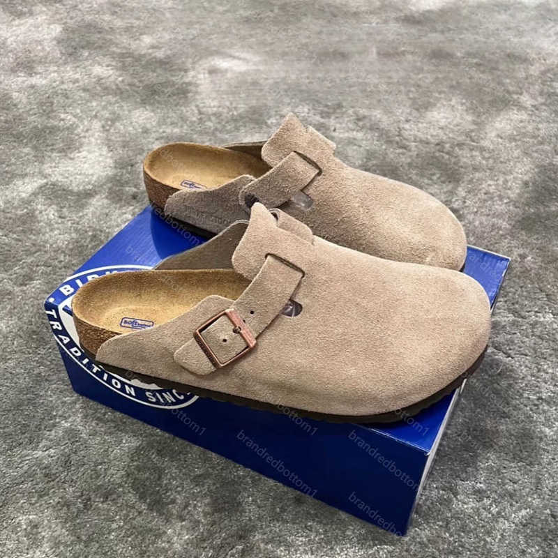 2026 New Brand Lady Woman outdoor Clogs Sandals Clog Designer Slippers Cork Flat High Quality Fashion Summer Genuine Leather Slide Favourite Beach C