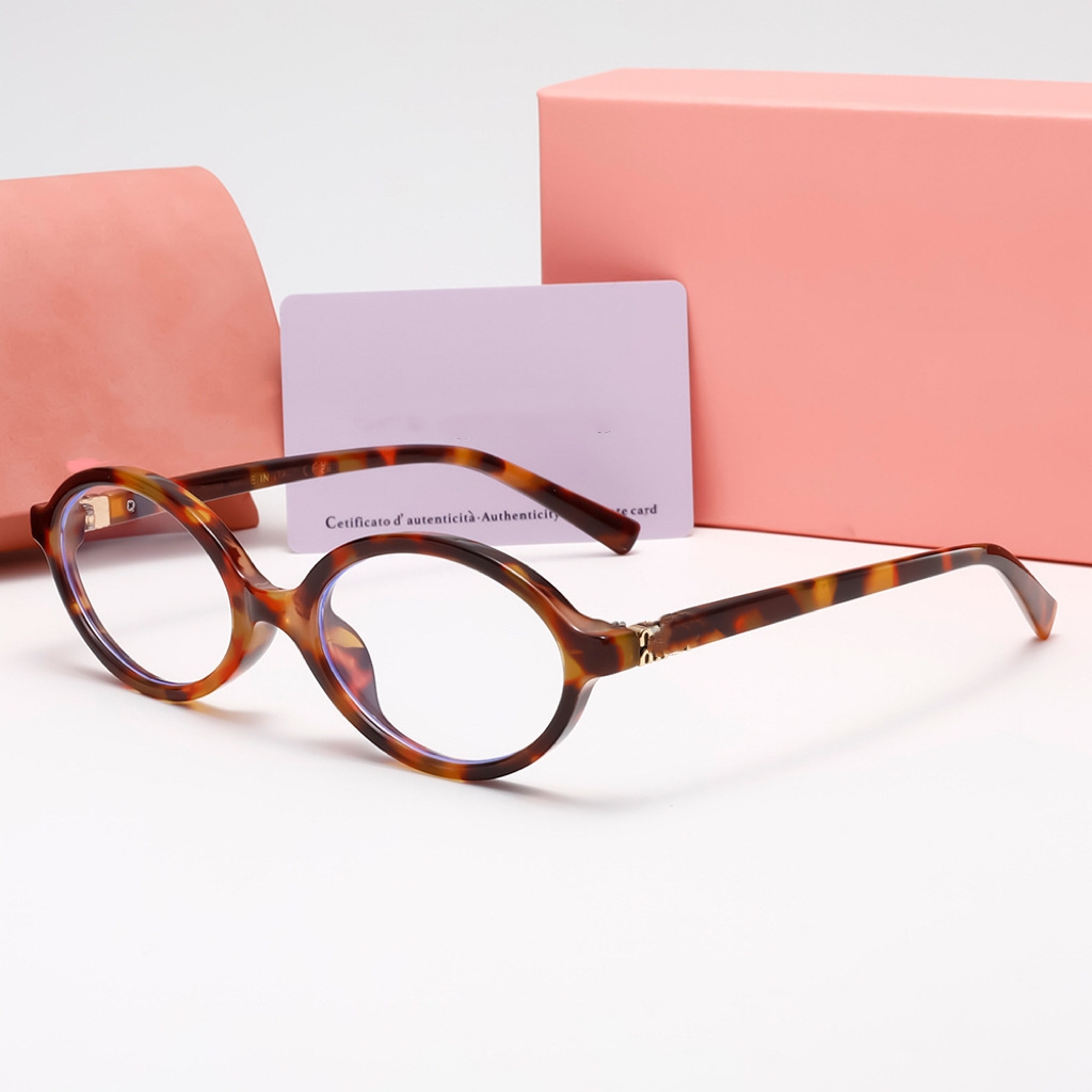 Mu glasses luxury sunglasses womens designer sunglasses mu high quality oval sun glasses retro luxury small round sunglass new product prescription
