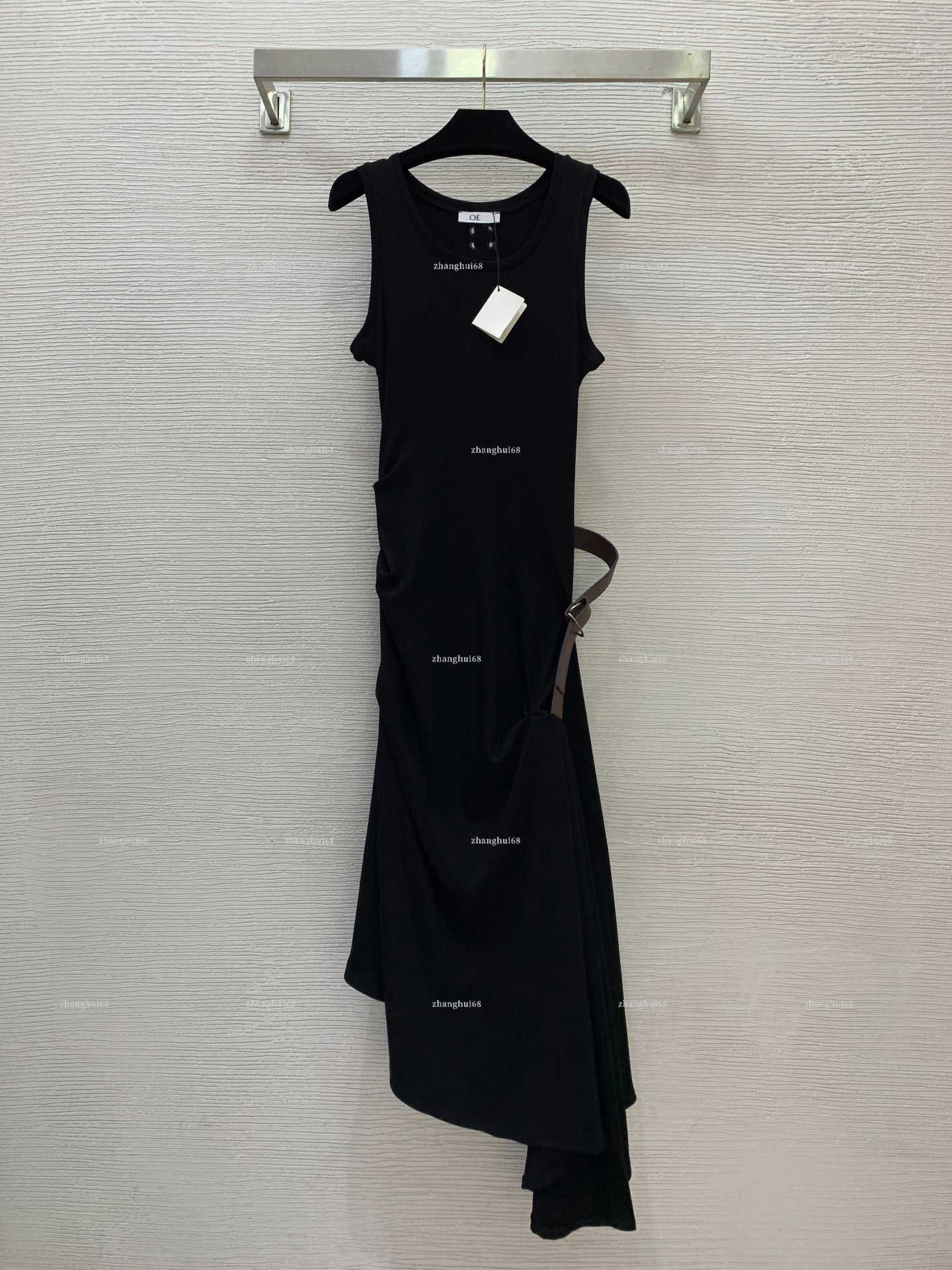 Fashion Crew neck women dress Summer lady dresses women designer clothes Slimming and slimming irregular skirt vest skirt A004X01N113