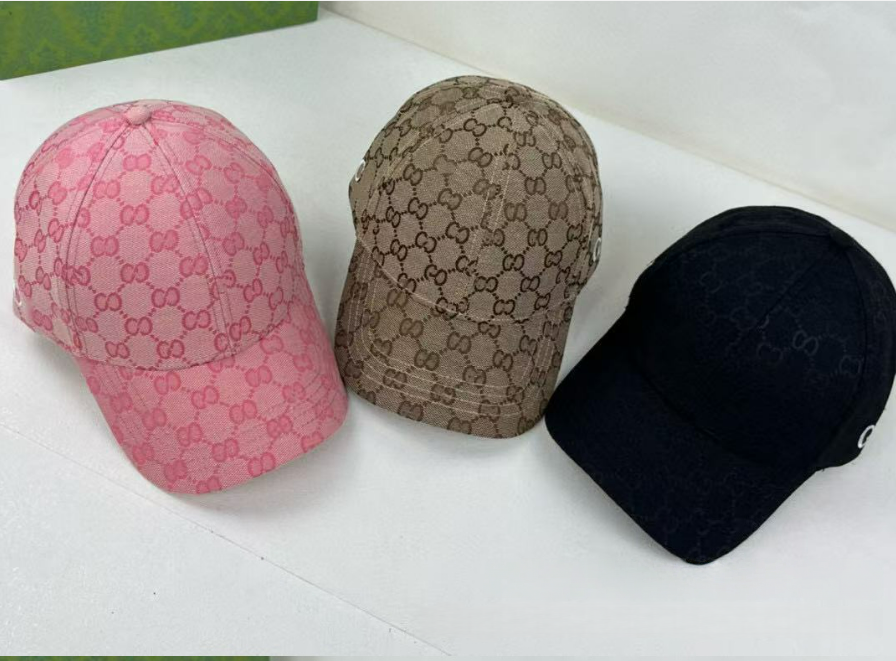 High-quality sun hat - new full-letter baseball cap - designer men's and women's beanie - outdoor casual versatile sun protection hat