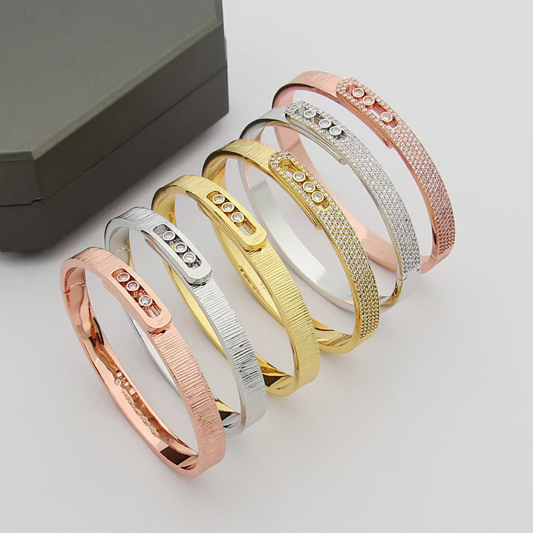 Bracelet luxury bracelet designer for women designer bracelet diamonds versatile women bracelets perfect for parties travel 6 colors very nice-image-1099376227