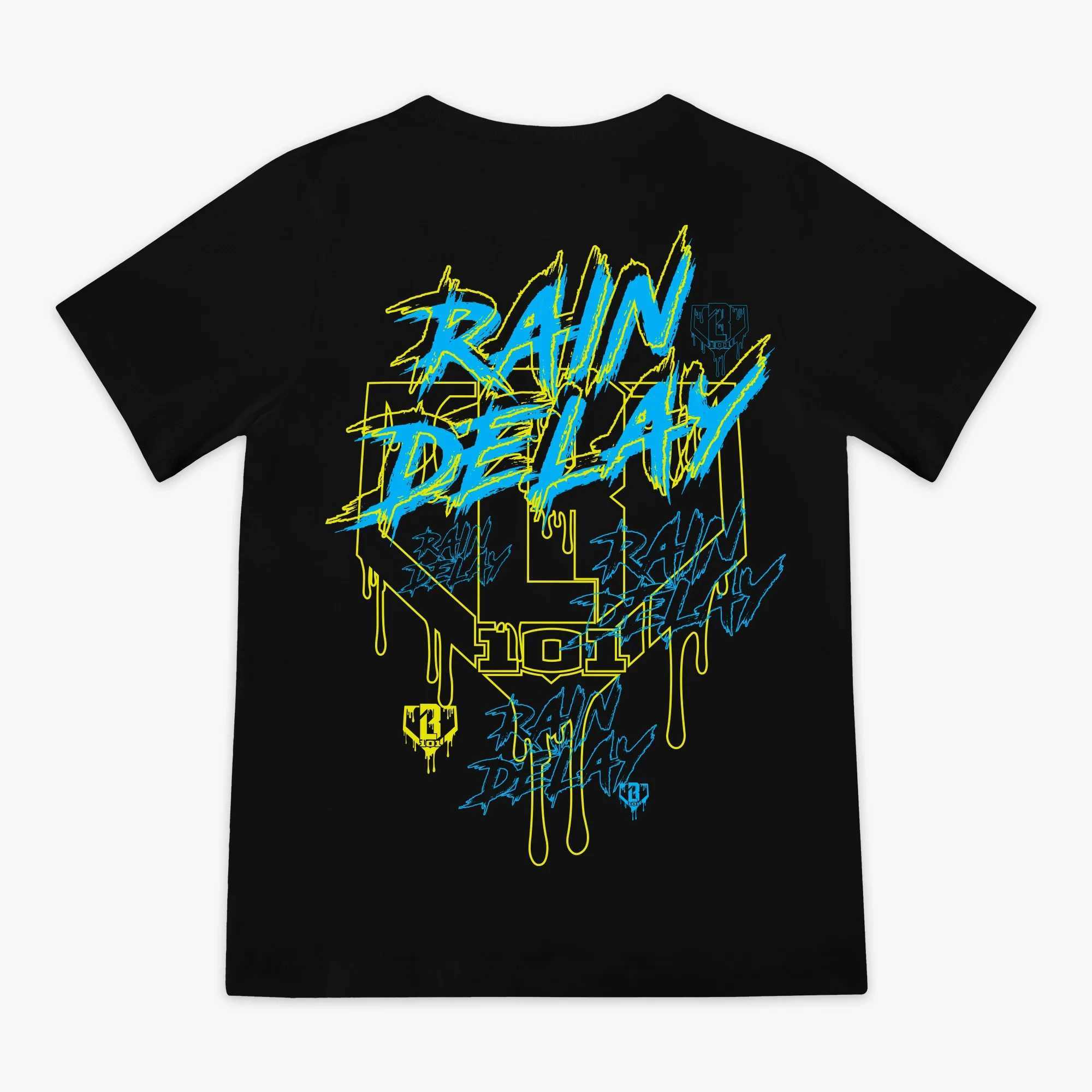 Rain Delay Youth Tee - Baseball Lifestyle 101 2026 Summer New Boys T-shirt Mens Womens Parent Child Wear Cotton T-shirt Y2K J250328
