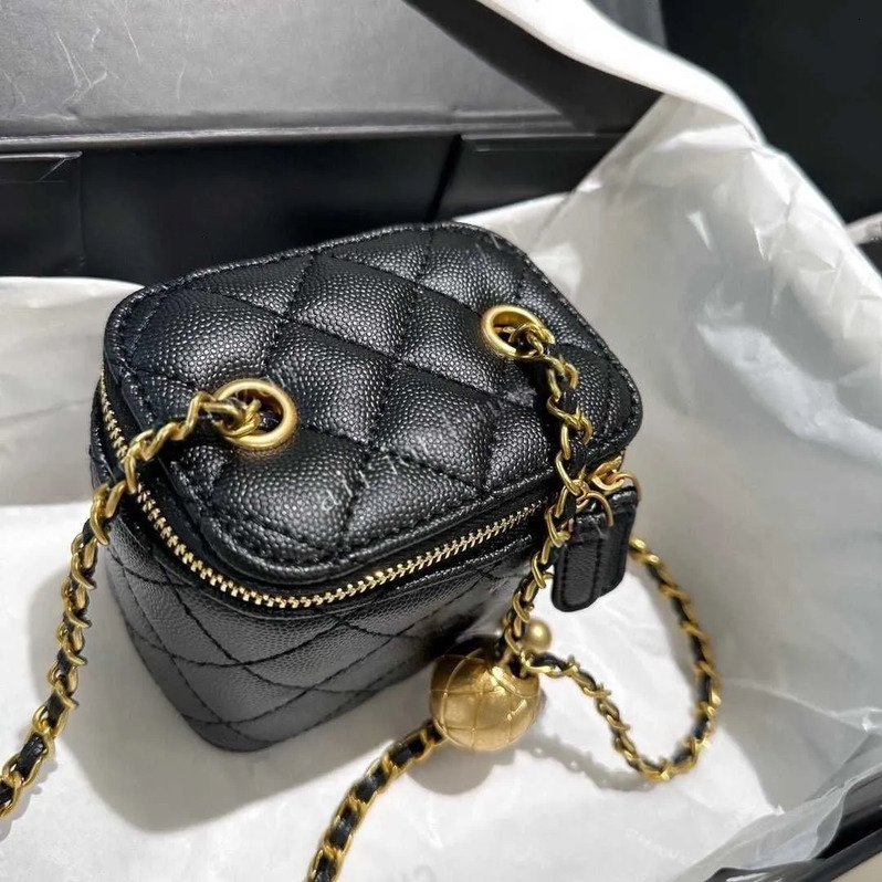 Cases Makeup bag Micro Vanity Mini 21c Bag Crossbody Shoulder Designer Tiny Cosmetic Nano Make Up Bags Coin Purse Wallet width 11 cm totes purse UTI