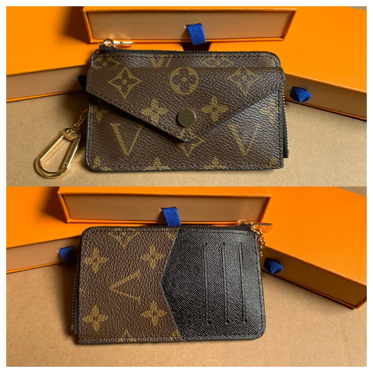 M69431 Fashion Bag Women Genuine Leather EMPREINT Wallet Card Holders Top Quality Wallets Men RECTO VERSO Luxury key bag Purse M69431