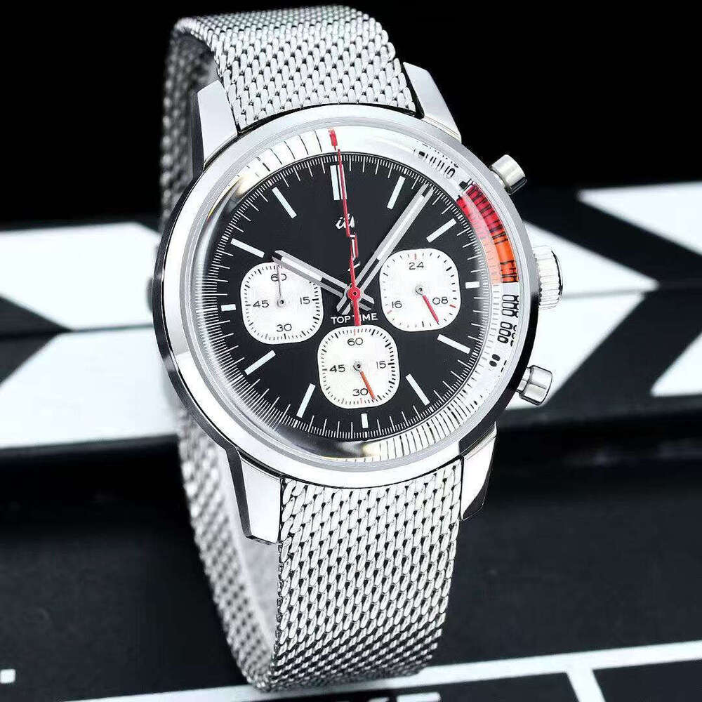 bre watch top time watch mens watch designer men luxury brand shelby watch top time b01 chronograph 41 Multifunctional Quartz Sports Men's Watc