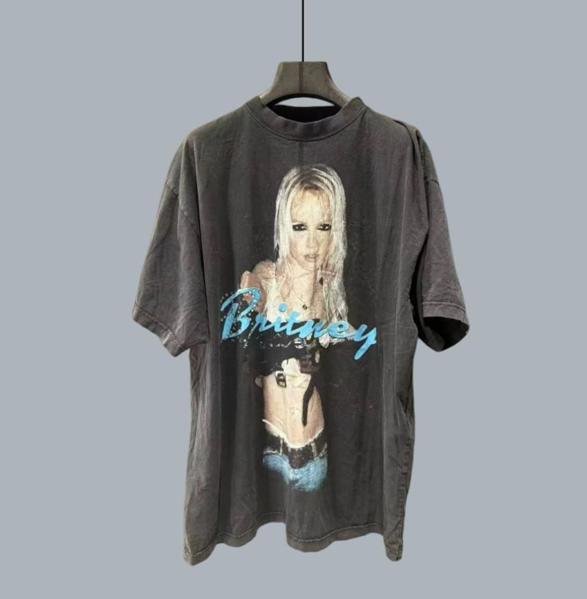 New Designer Tees Pure Cotton Embroidery T-Shirts breathable and comfortable round necks Shirts loose oversized unisex T-shirt High Quality BL7148