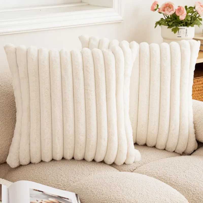 45x45cm Decorative Throw Pillow Cover Sofa Bedroom Striped Soft Pillow Cover Cushion Covers Home Decor H260330-image-1099629992