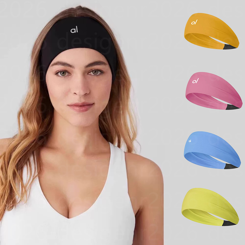 bandeau de luxe bandeau designers yoga bandes de cheveux fitness excerise fournitures course gym sport lavage du visage anneau de cheveux élastic