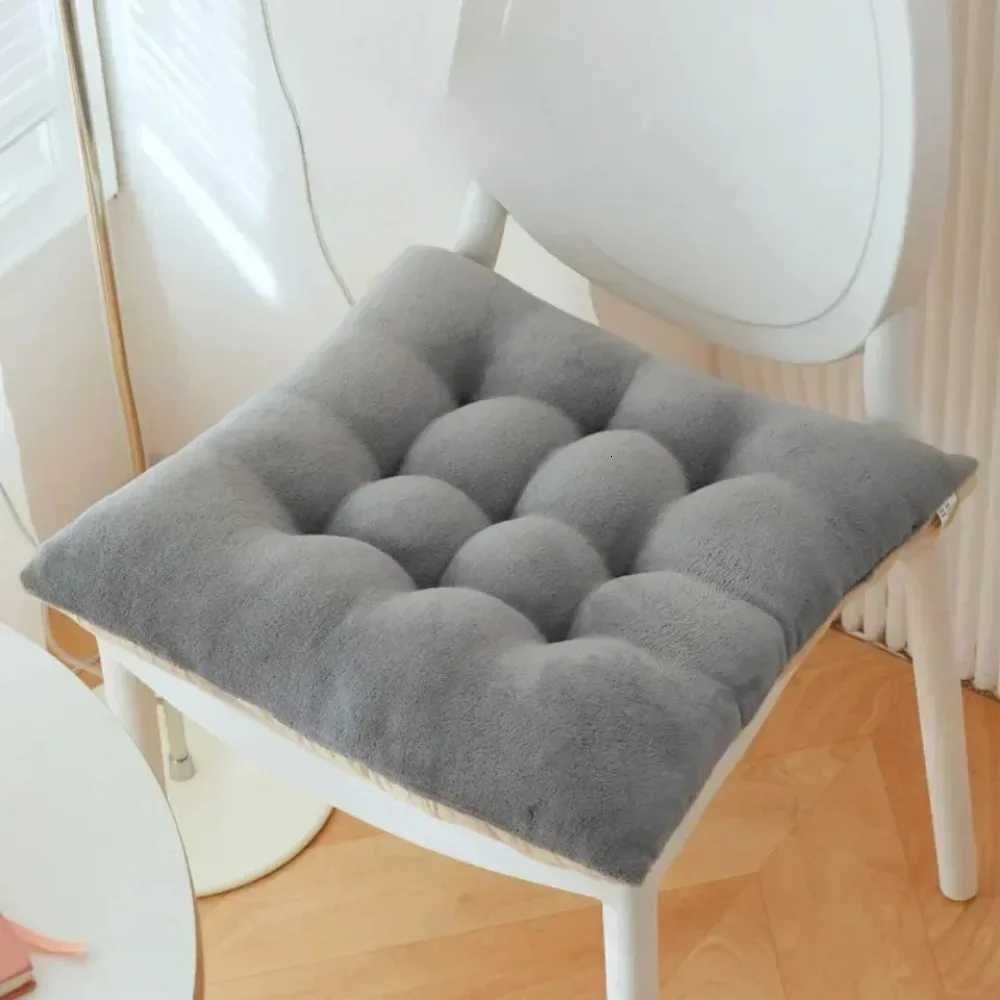 Chair Backrest Cushion Linen Pearl Cotton Backrest Pillow Simplicity Square Stool Home Office Computer Chair Soft Protective Mat H260330-image-1099631846
