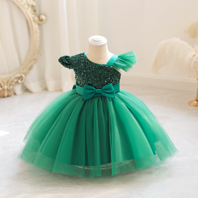2026 New Girls Formal High End Runway Princess cologne New Model Baby Girl Puffy perfume Tulle Childrens First Birthday Dress Designer