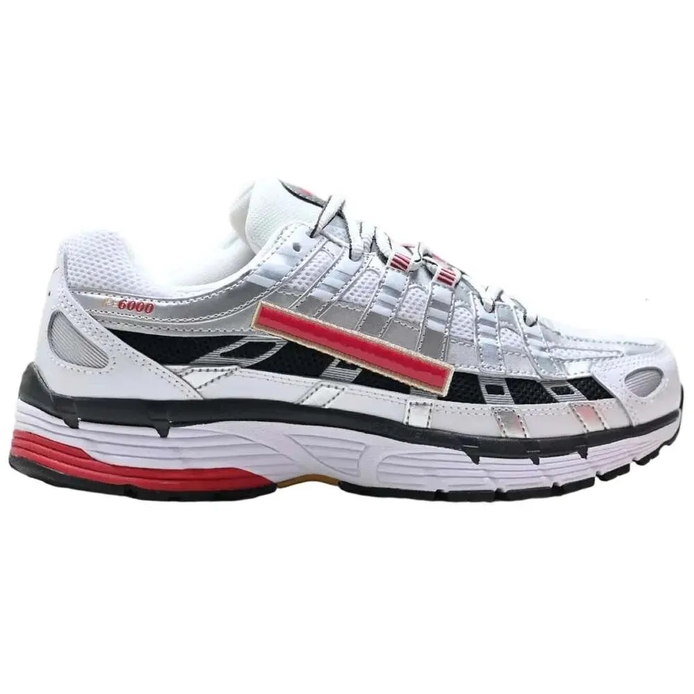 p6000 designer running shoes P 6000 Metallic Silver Black Cool Grey Celestine Blue White Metallic Flat Black Pewter White Pink mens Womens outdoor s