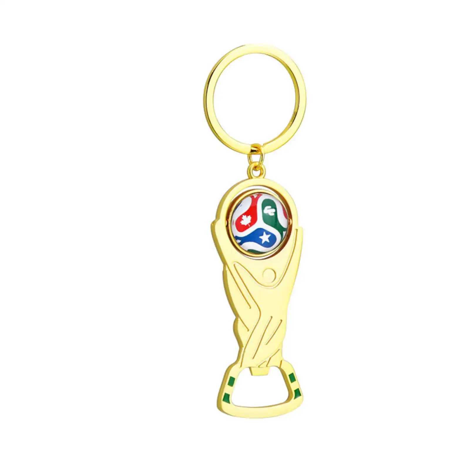 Bottle Opener Football Soccer Multi Functional Keychain for Women Men Stainless Steel Jewelry Team Fans Sports Souvenir Gifts H260330-image-1099552945