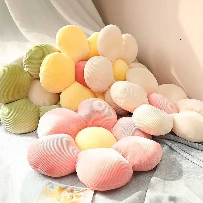 40CM Colorful Flowers Plush Pillow Plant Petal Cushion Stuffed Toys for Girls Baby Home Decor Gift Flower Pillow Home Decor Gift H260330-image-1099631007
