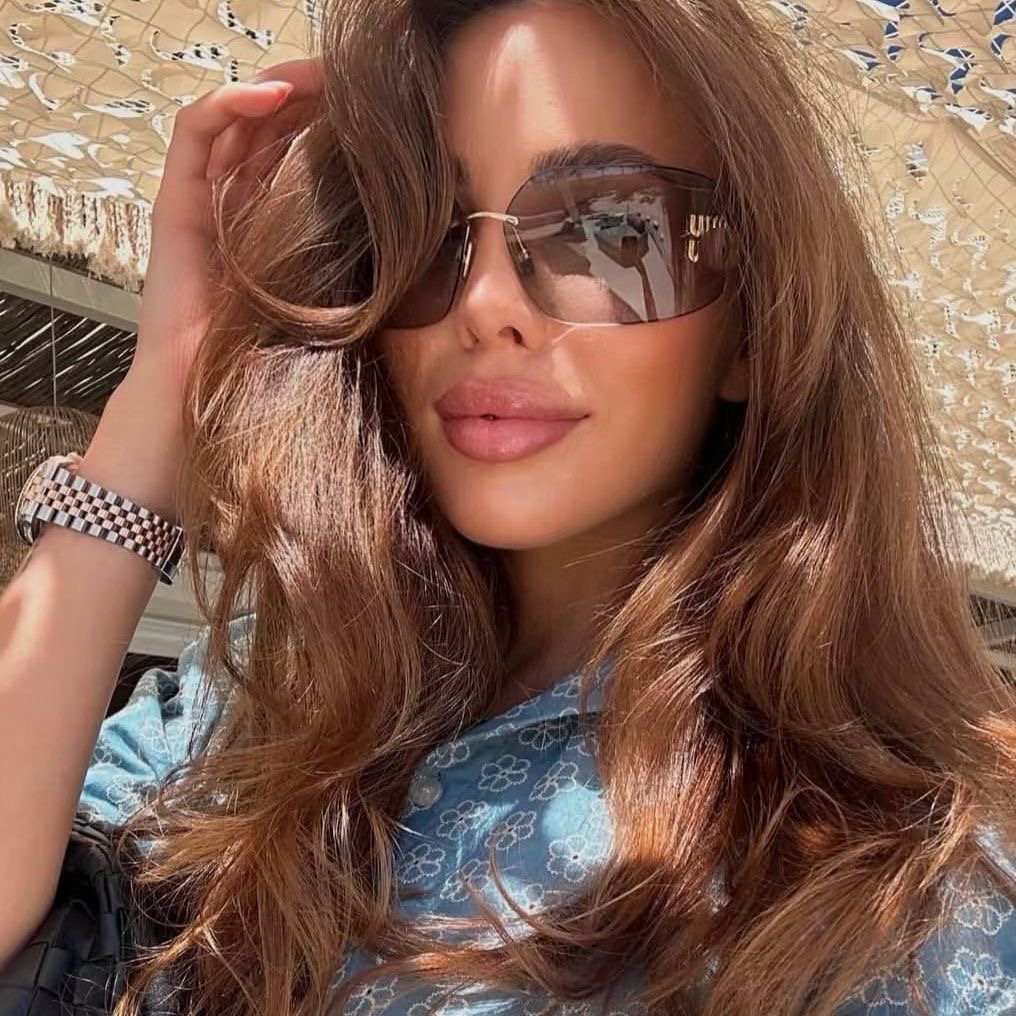 Sunglasses for women designer fashion hot selling senior Eyewear For Women goggles eyeglasses square frame Brand Beach Glasses Luxury Sunglasses aa+