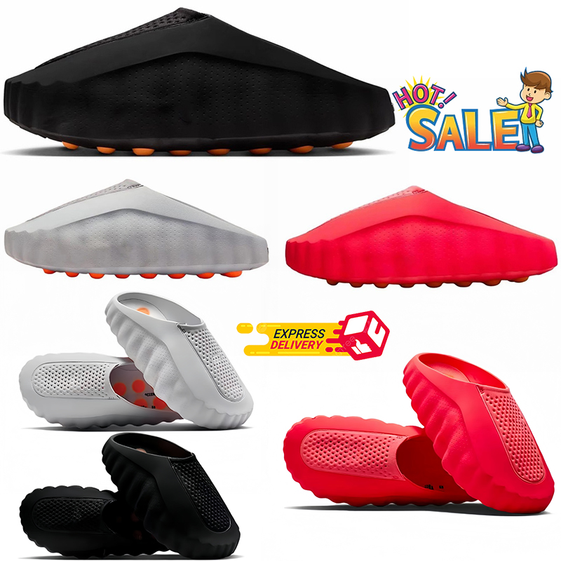 Livraison Gratuite Avec Boîte Chaussons Designer Unisexe mind Slide Trois Couleurs Noir Gris Rouge Léger Respirant Extérieur Plage Quotidien