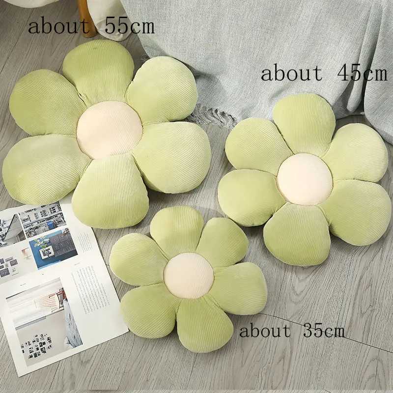 Stuffed Six Petal Flower Cushion Plush Pillow Soft Cartoon Stuffed Chair Cushion Sofa Lovers Car cushion sofa decoration H260330-image-1099630941