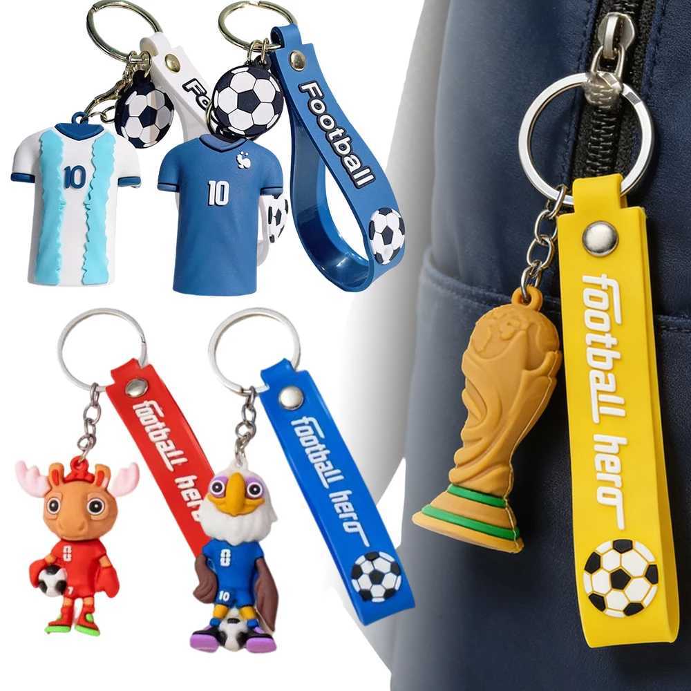 Bestselling Cartoon Soccer Trophy Keychain Bag Pendant Couple Hanging Charms Perfect Gift For Football Lovers H260330-image-1099552954
