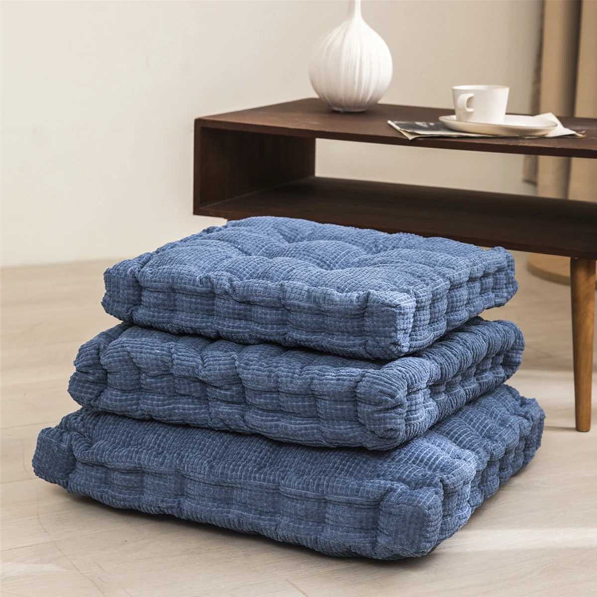 1 PC Degrees of Comfort Meditation Floor Pillow CushionSquare Large Pillows Seating for Adults Tufted Thick Floor Cushion for H260330-image-1099631501