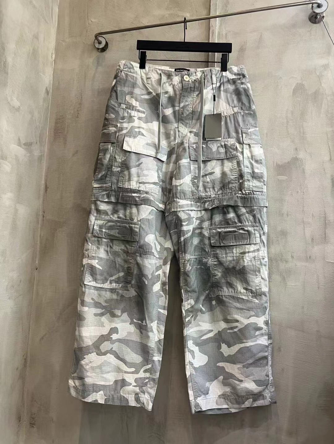 Men's Plus Size Pants Round neck embroidered and printed polar style summer wear with street pure cotton 33tg0