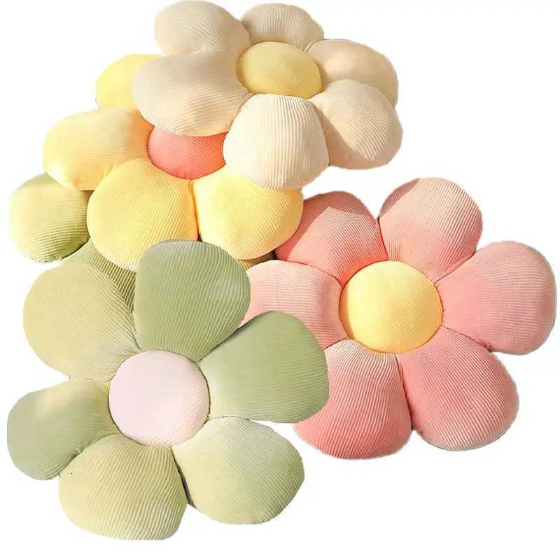 Flower Plush Throw Pillow Soft Plant Sunflower Chair Cushion Birthday Gifts Living Bedroom Home Decorative Pillows Sofa Cushions H260330-image-1099630863
