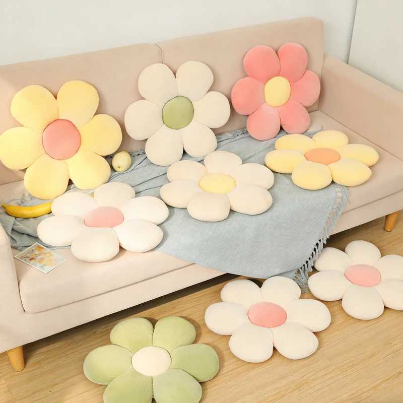 Petal Seat Pillow Sunflower Soft and Skin Friendly Cushion Multi Functional and Highly Elastic Plush Household Use Flower Mat H260330-image-1099631023