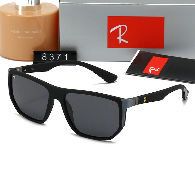 Men Classic Brand Retro women Sunglasses Luxury Designer Eyewear Metal Frame Designers Sun Woman glass lenses With box Wayfarerss 8371-image-949790257