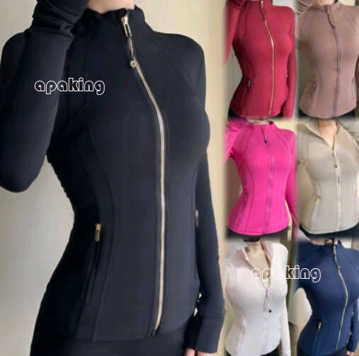 Women's Yoga long clothes sleeves Jacket Outfit Solid Color Nude Sports Shaping Waist Fitness Jogging Sportswear For Lady Leggings S-3XL