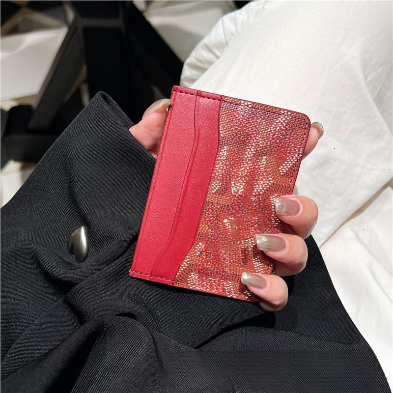 2026 New Multi Card Storage Bag Luxury Designer Fashion Men's Zero Wallet Women's Mini Card Bag Trendy Card Bag