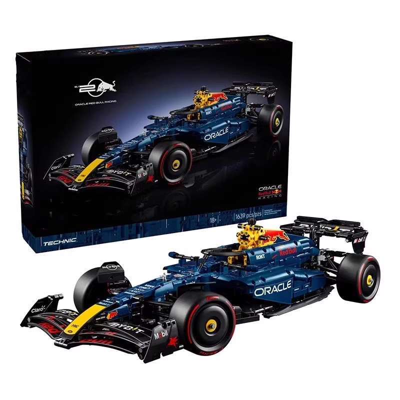 Craftsmanship Edition Top Speedy Formula One Vehicle Modeling Assembly Game for Enthusiasts F1 car model Building Blocks