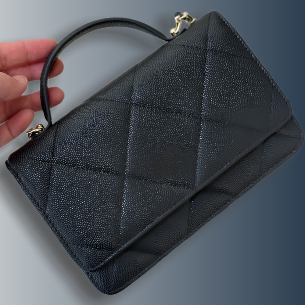cc bag mirror quality luxury bag 10a 25 bag mini designer bag top handle tote bag small crossbody bags women shoulder bag pink wallet black leather